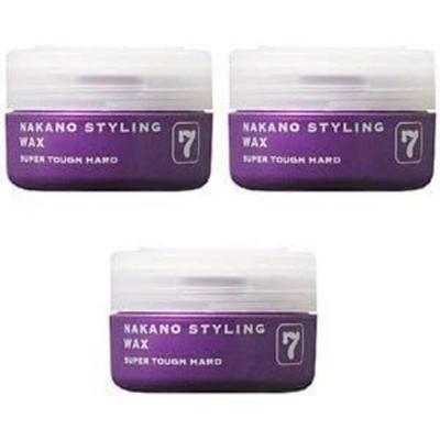 Nakano Styling Wax 7 Super Tough Hard 90g, 90g, 3 Pieces