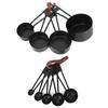 Stainless Steel Measuring Spoon Set Black Baking Measuring Tools Coffee Spoon Set  Home Kitchen