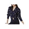 New MLB SS24 Knitwear Women's Navy Blue 3FKCM0241-43NYS