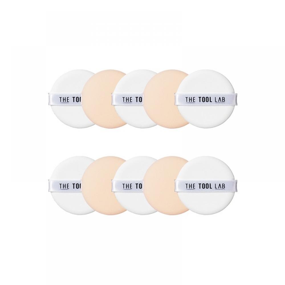 The Tool Lab Ttl Make Cushion Puff Duo  10ea 