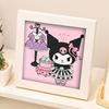 Stitch Bright Diamond Children Diy Handmade Full Diamond Sticker With Frame Children'S Point Diamond Painting Gift Cross-Border