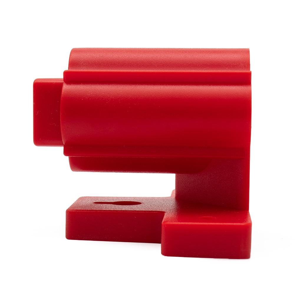 1 Pcs Tool Holder Mount For M12 Tool Hanger With 3 Screws Red ABS+PC Bracket Fixed The Wall Power Tools Parts