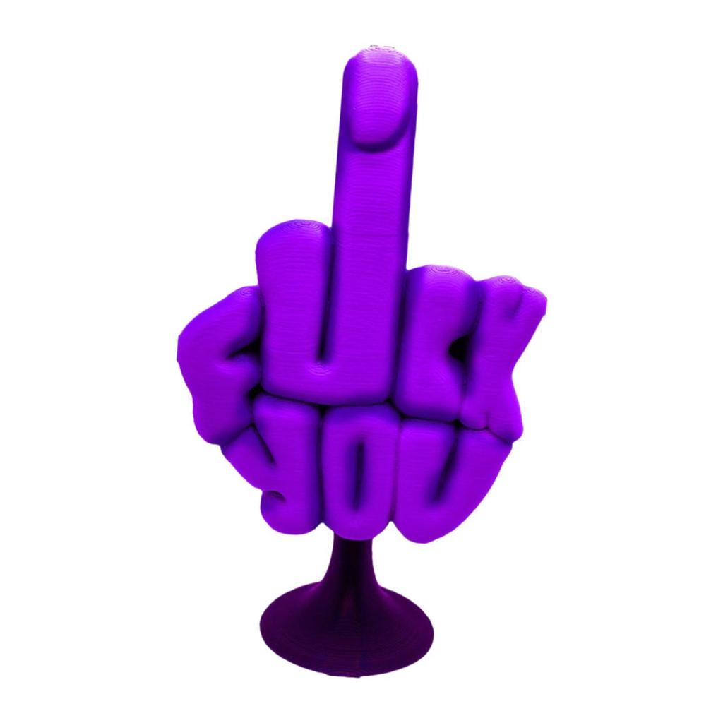 Middle Finger Decor Crafts Middle Finger Statue for Fireplace Window Desktop