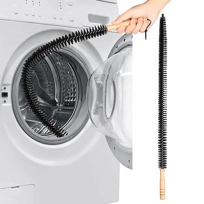 Čisticí kartáč Multifunkční Flexibilní Kartáč na cívky chladničky Prachovka Pračka Sušička Větrací otvor Dlouhá rukojeť kartáče na vlákna Nástroj