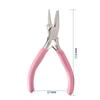 Precision Needle-Nose Pliers for Jewelry Making - 4.5" Tool for Bending Gold, Silver, Copper, Iron Wire with 9 Needle Tips