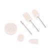 1 Set Wool Felt Polishing Wheel Kit - Multi-Shape Buffing Set For Rotary Tools, Ideal For Jewelry & Metal