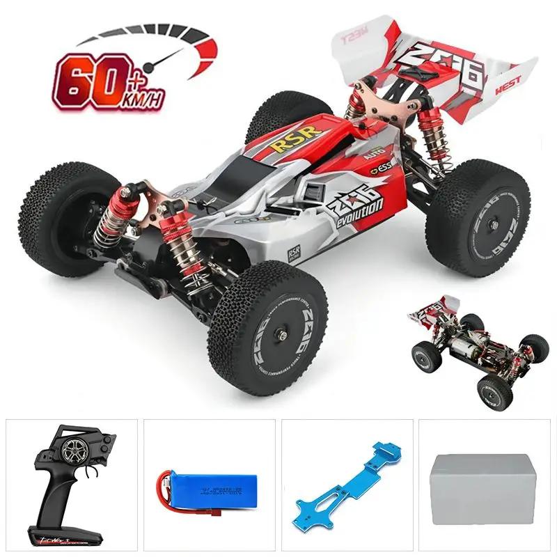 WLtoys 144010 75KM/H 2.4G RC Car Brushless 4WD Electric High Speed Off-Road Remote Control Drift Toys for Children Racing