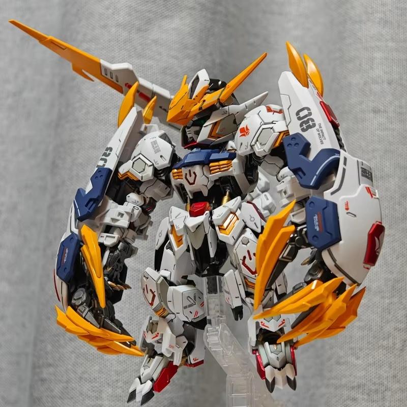Barbatos MGSD ASW-G-08 Lord Wolf Coda Artiglio Grande Robot Modello da Assemblare Kit Action Figure Ornamento da Scrivania Bambino Giocattolo Puzzle Regalo