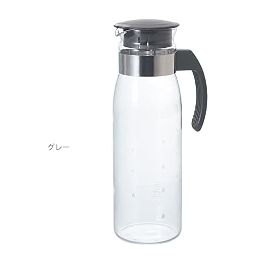 HARIO Refrigerator Pot Slim N Off-White 1400ml Made in Japan Barley Tea Pot Present Gift RPLN-14-OW