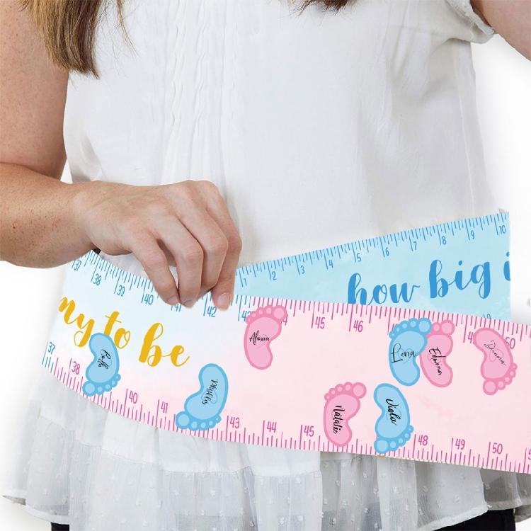 How Big is Mommy's Belly, Mommy's Belly Sign Baby-Shower Game Party Supplies