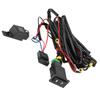Car LED Fog Light On/Off Switch Wiring Harness Relay Kit 12V Universal Auto Replacement Fog Light Switch Harness Kit