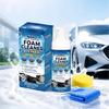 Routine Car Seat Cleaning Kit with Leather Cleaner, Pump Bottle and Sponge Applicator for Interior Trim Wiping and Day-to-Day Upkeep