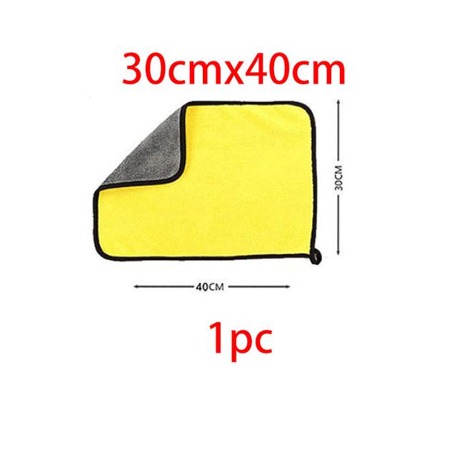 30x30/60CM Autowasch-Mikrofasertuch Reinigungstrocknungstuch Säumpflegetuch Detaillierungswaschtuch Für BMW Toyota Kia Honda Ford