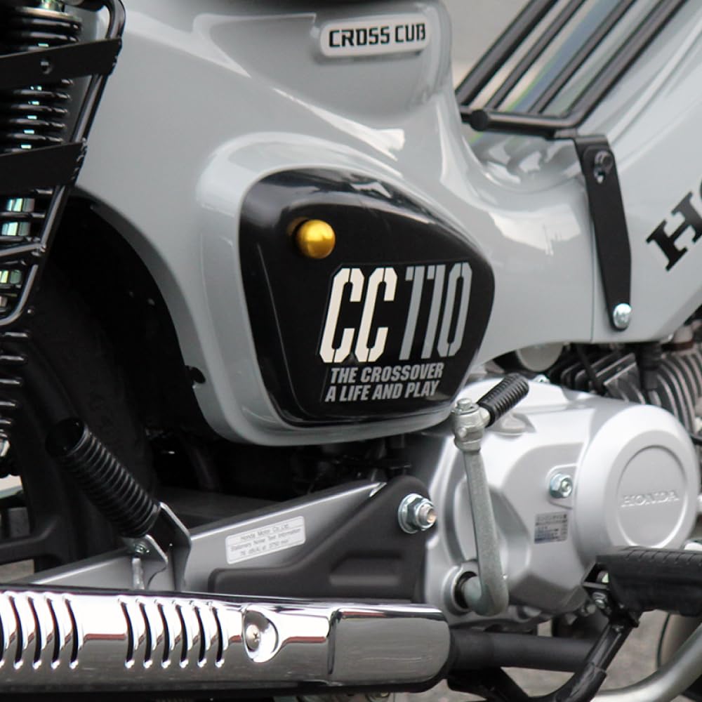 Mr Quick Honda CC110 Cross Cab Aluminum Side Cover Bolt Gold