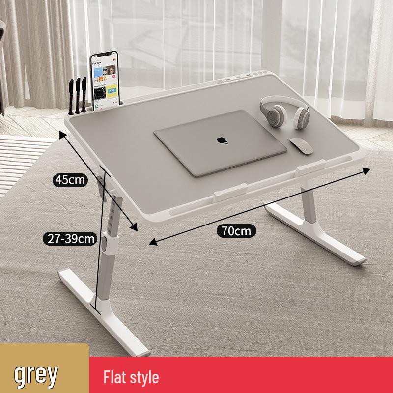 Foldable Adjustable Bedside & Laptop Desk for Dorm Study