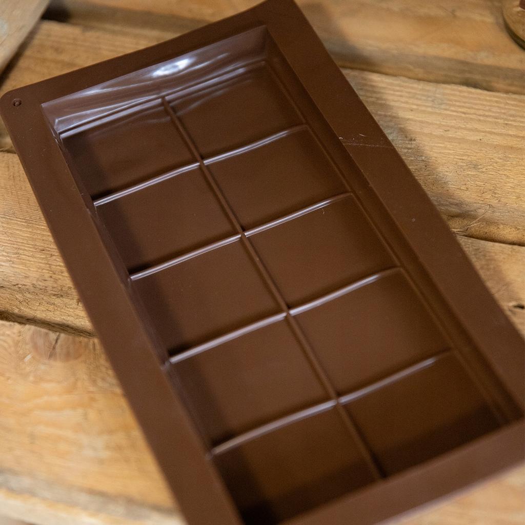 2x DUBAI CHOCOLATE MOLD Silicone Chocolate Mold 13.5 x 25cm