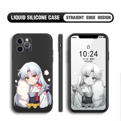 Popular Anime Phone Case for iPhone 15 14 13 12 11 Samsung Galaxy A12 A52 S24 S23 Xiaomi POCO Redmi Soft Square Liquid Silicone Cover Casing