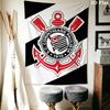 Corinthians Paulista Wandteppich Ästhetisches Wandbehang Gedruckter Stoffdecke Dekorative Wandteppiche für Schlafzimmer Wohnzimmer Heimdekoration