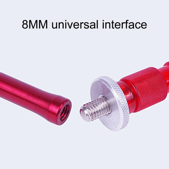 Corner Pole Stand 8MM Interface Left Right Adjustable 180 Degrees Rotatable Fish Pole