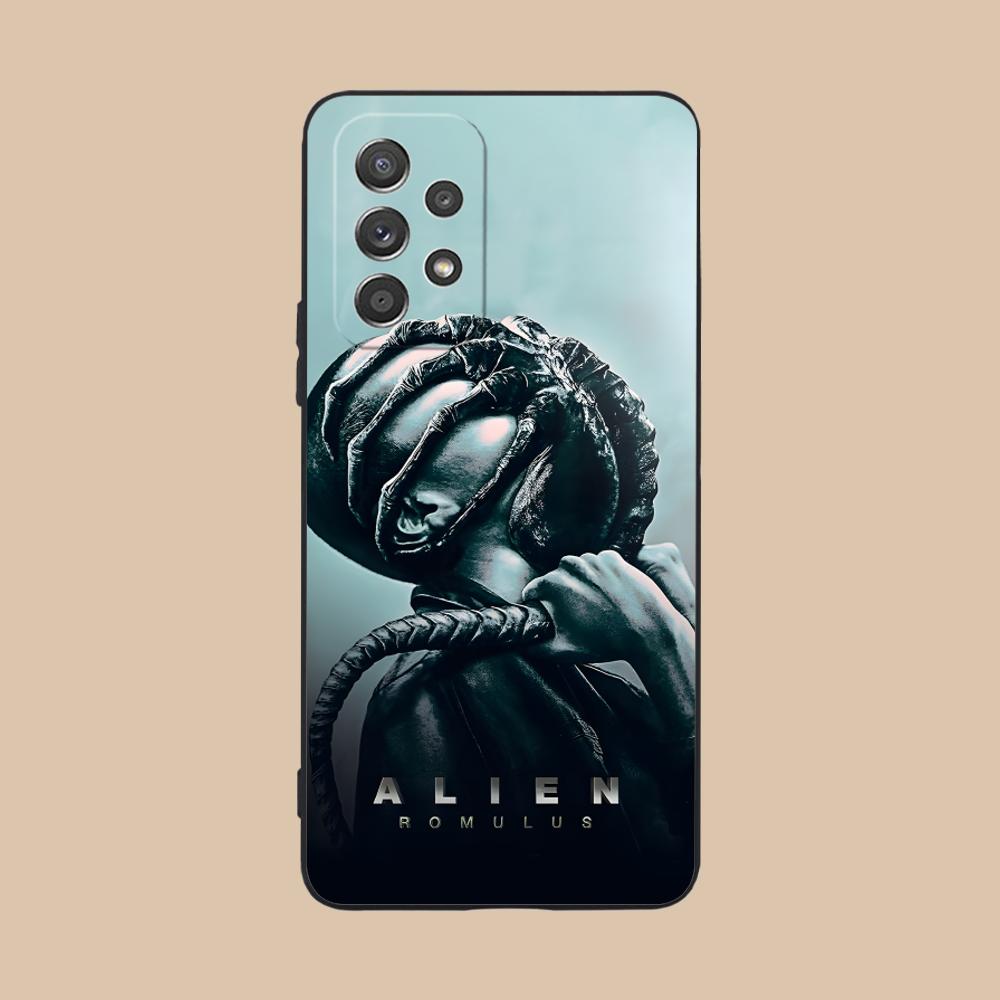 Alien Romulus Mobile Cell Phone Case for Samsung Galaxy M55 54 42 35 34 33 32 23 22 15 14 13 12 F55 5G Colorful Cover Luxury