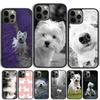 Westie Dog Small White Coque Shell For iPhone 17 Air 15 16 14 13 12 Pro Max 11 Pro Max Plus Phone Case Cover