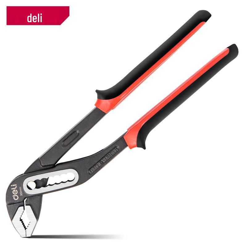 Deli Professional Chrome Vanadium Steel Pipe Wrench
