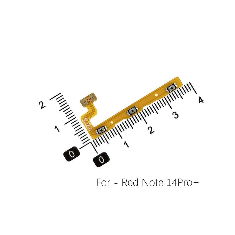 For Redmi Note 13 14 15 13Pro 14Pro 14Pro+ 15Pro Power Button Volume Flex Cable OnOff