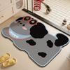 Cartoon Bathroom Floor Mat Quick Dry Decorative Door Mat Small Rug Entry Door Mat  Kitchen