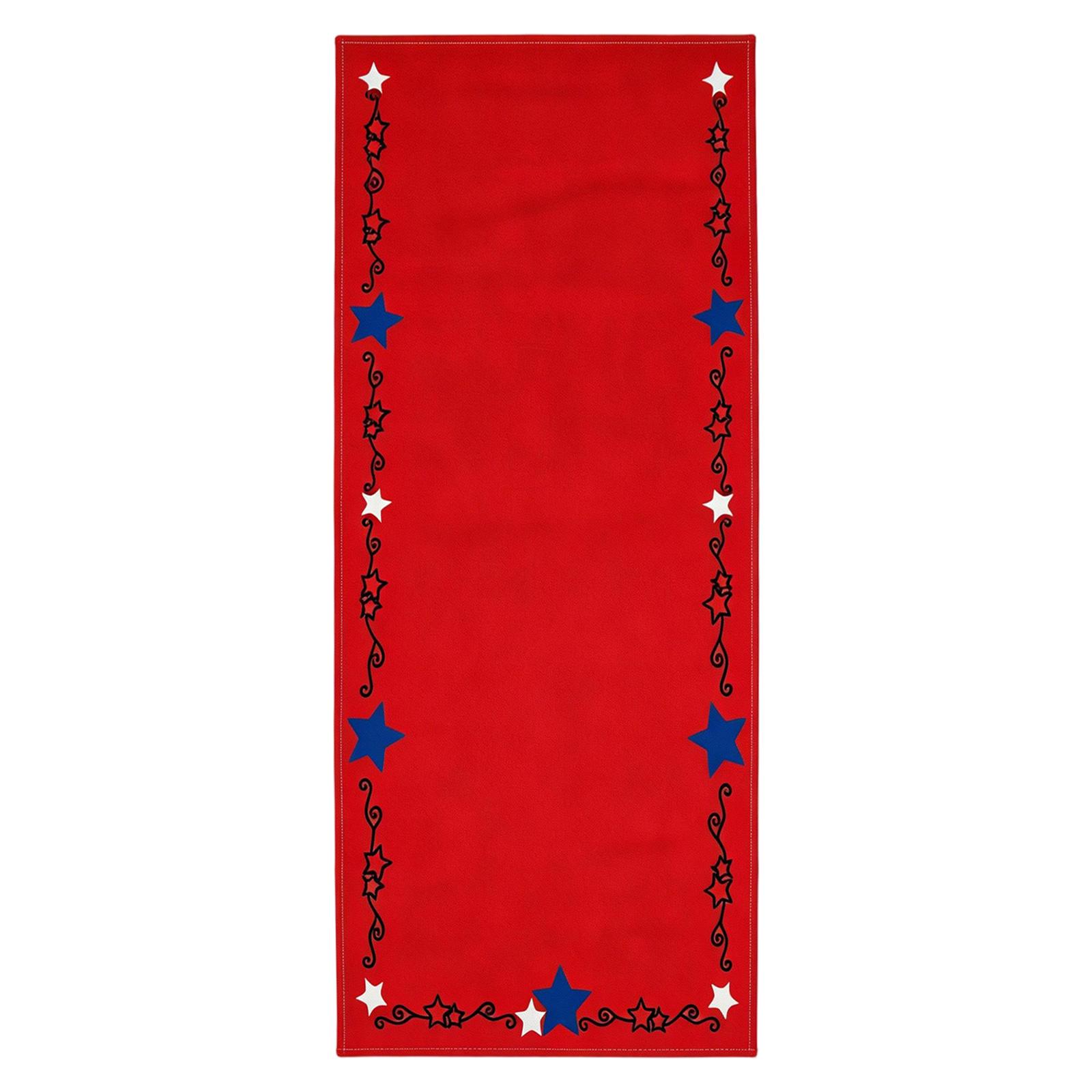 

Independence Day 0th Anniversary Tablecloth Decoration, Suitable For Celebrating Independence Day One Size