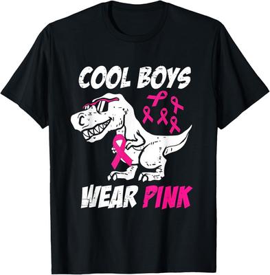 Monster Truck Breast Cancer Awareness Cool Boys Wear Pink T-Shirt Unisex T-Shirt
