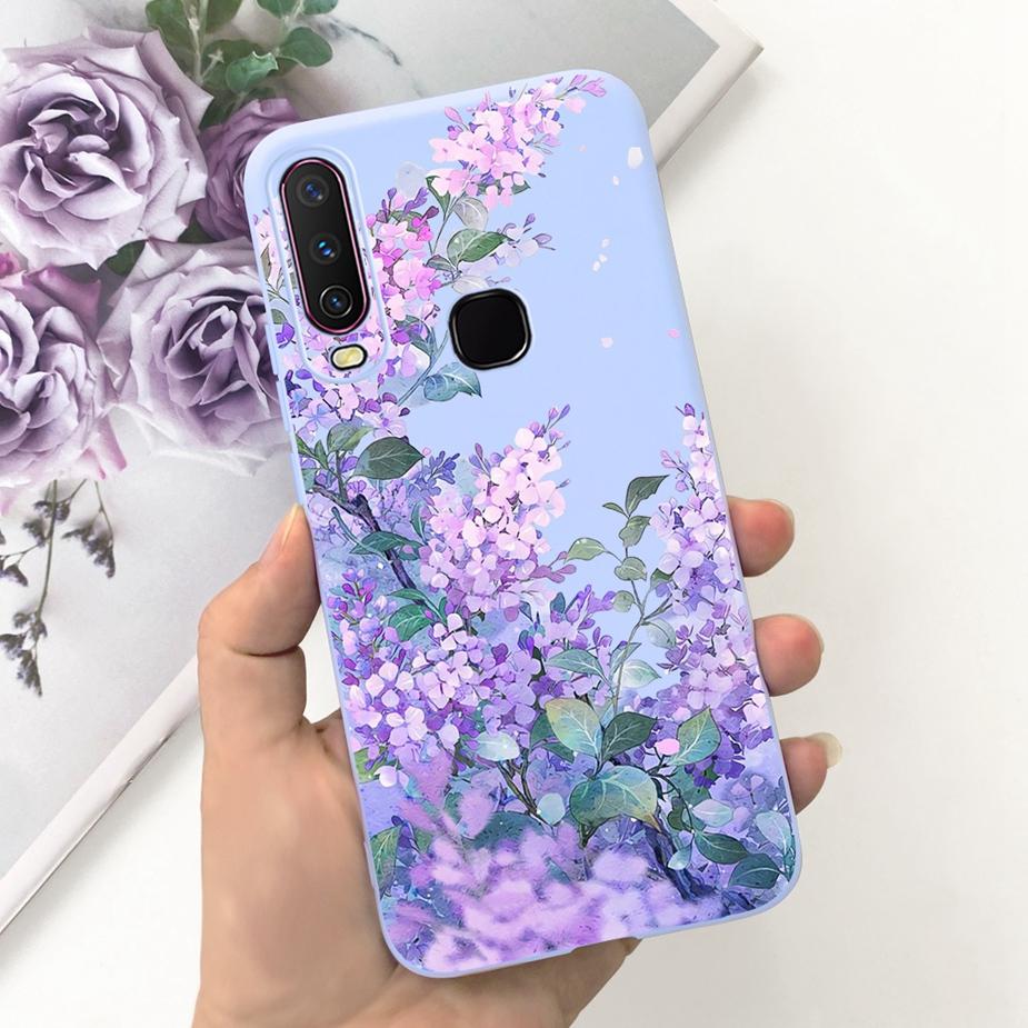 For Vivo Y12 Case Vivo Y15 Y17 1902 1904 Cute Fashion Cartoon Cover Soft Silicone Phone Case For Vivo Y15 Y 12 17 VivoY12 Fundas