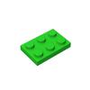 Non-Toxic Moc 10Pcs 3021 2X3 Plate Building Blocks Kit High-Tech Board Light Panel Bricks Particle Idea Toys Children Birthday Kid Gifts