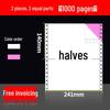 Triple & Twofold Dot Matrix Printer Paper - 2, 3, 4 Part Options
