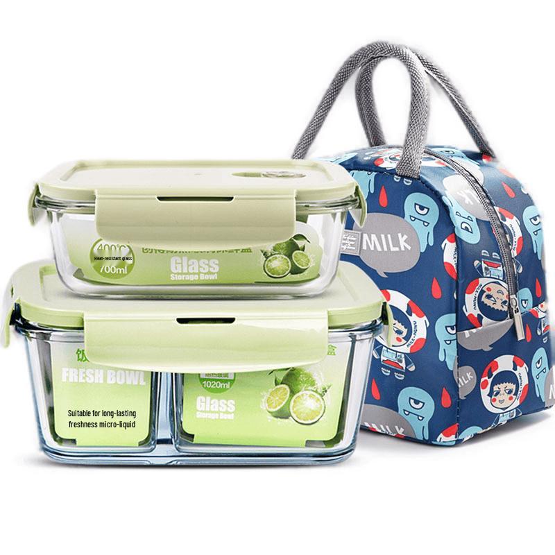 Chuangde Heat-Resistant Glass Food Containers & Lunch Box Sets