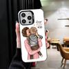Baby Mom Girls Soft Phone Case for iPhone 15 16 17 Pro Max 17Air 16E 14 Plus 13 12 Mini Shockproof Cover Back Shell