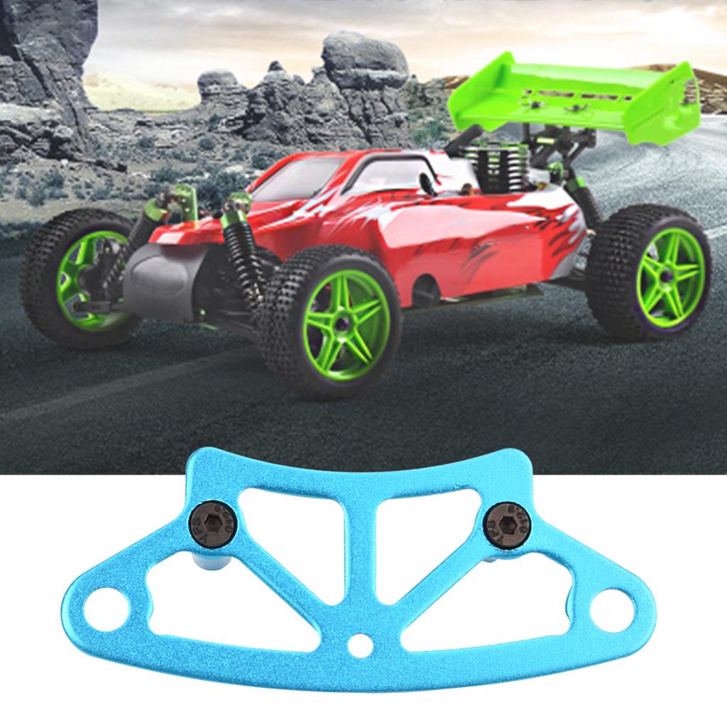 Aluminium Alloy Front Bumper Fit for Redcat STR for Nitro OnRoad 1 10 RC Car Spare Parts(Blue )