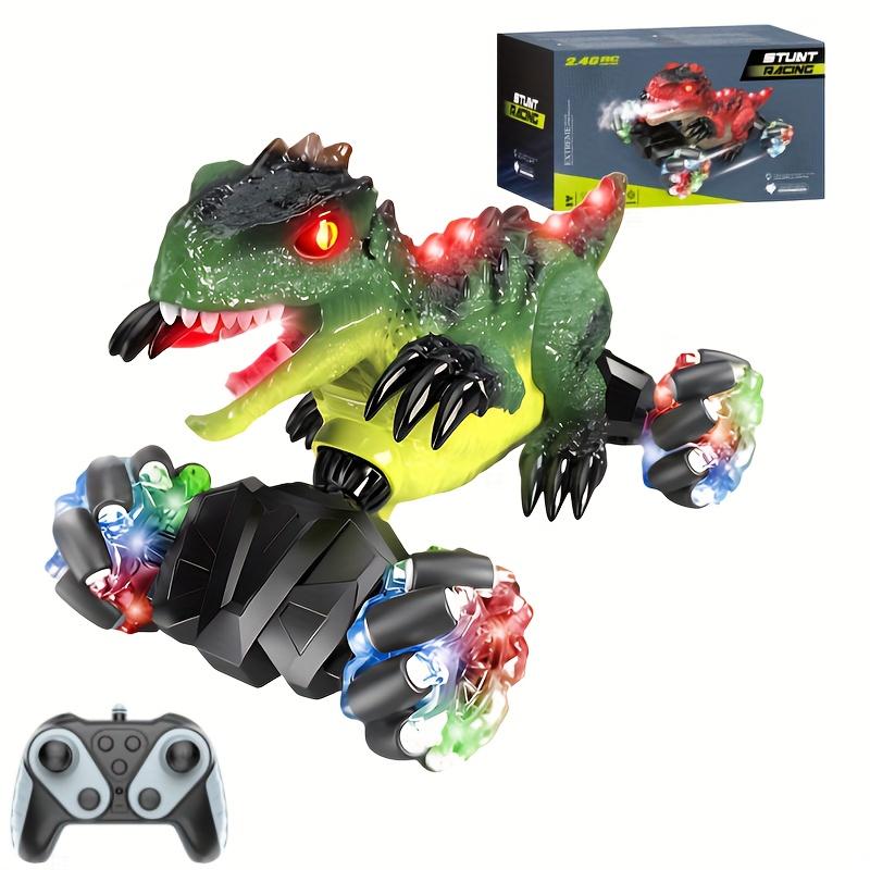 Remote Control Dinosaur Car, Stunt Racing Toy, 2.4G RC, Indoor and Outdoor Play