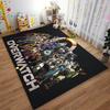 Overwatch full collection printed flannel carpet, non-slip, suitable for bedroom, living room, and children's room decoration