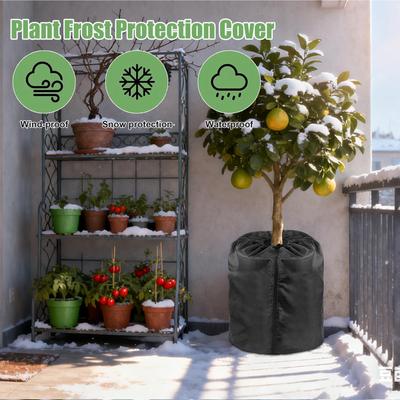 Plant Covers For Winter Breathable Portable 45x50cm Flower Shrubs Wrap Garden Freeze Protection Cover For Vegetables Small Trees