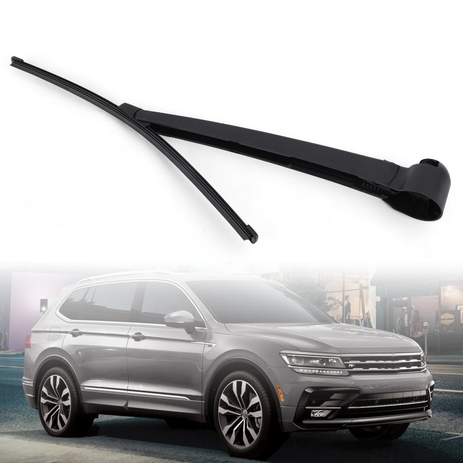 Ruitenwisserarm en -bladset voor achterruit voor VW Tiguan 5N BJ 2007-2018 Zwart