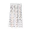 Transparent 37 49 61 Electronic Keyboard 88 Key Piano Stave Note Sticker Notation Version & Sheet Music for White Keys