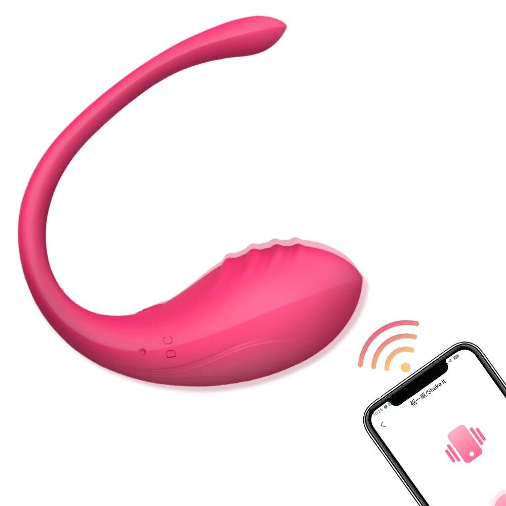 Vibrator fără fir Bluetooth G Spot pentru femei Dildo APP Telecomanda Purtați Vibrator Clitoris Chiloți Femei Jucării sexuale pentru adulți