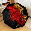 Germany Flag And Map Umbrella Folding Umbrella, Automatic Umbrella 8-Frame for Travel, Camping Use Gift for Halloween Christmas