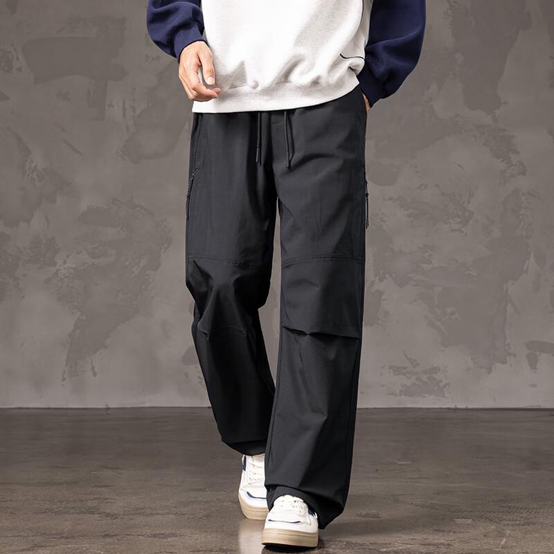 VANCAMEL Men's Outdoor Casual Straight Cargo Pants