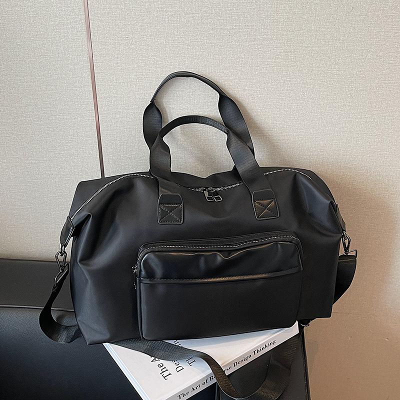 Large Capacity Simple and Versatile Travel Bag Men's Shoulder Tote Bag Business Trip Portable Boarding Bag Women's Yoga Fitness Bag