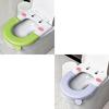 Eva Toilet Seat Waterproof All-weather Universal Silicone Foam Toilet Seat Printed Toilet Seat Bacteria Isolation Free