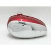 BSA A65 Thunderbolt 4 Gallon Chrome & Cherry Paint Fuel Tank (Dual Carb)|Fit For