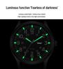 TPW 2024 Men's Luminous Nylon Quartz Watch with Date and Week Display