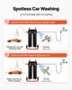 Deionized Water System for Car Wash, Spotless Car Wash Water System with 2 X 4L DI Resin, Bypass Valve & TDS Meter, Portable Sport-Free Water