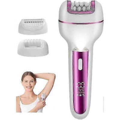 Epiluxe Osmo Originele Elektrische Epilator voor Vrouwen met Exfoliërende Borstel voor Oksels en Armen minder